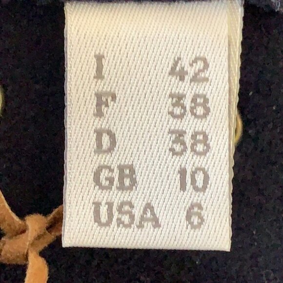 PHILOSOPHY DI ALBERTA FERRETTI BLUE NAVY MINI  DRESS SHORT SLEEVE BOHEMIAN DRESS - Picture 10 of 11